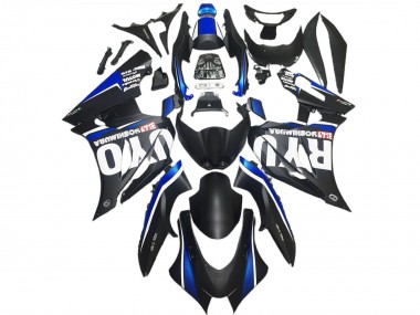 Carenagens Moto Suzuki GSXR 1000 2017-2024 - Preto Fosco Azul
