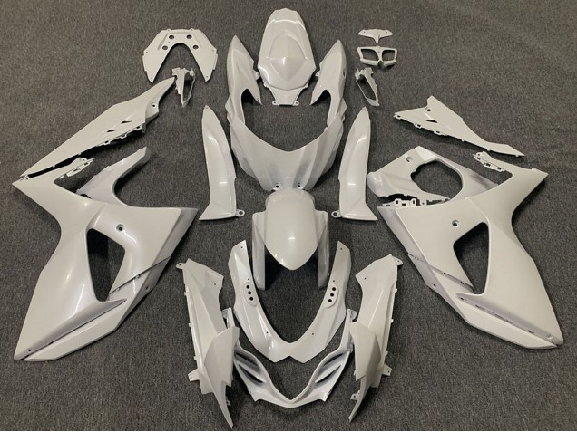 Carenagem Moto Suzuki GSXR 1000 2009-2016 - Branco Brilhante