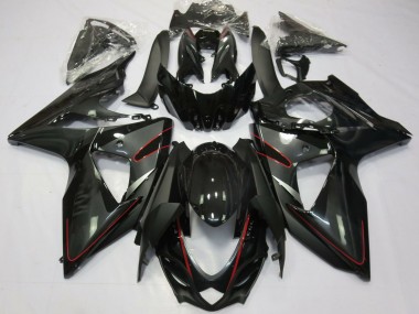 Carenagens Moto Suzuki GSXR 1000 2009-2016 - Preto Brilhante Vermelho