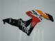 Carenagem Moto Honda CBR600RR 2007-2008 - Laranja Branco Vermelho Preto Brilhante Repsol