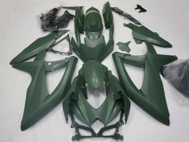 Carenagens Moto Suzuki GSXR 600 / GSXR 750 2008-2010 - Verde Exército