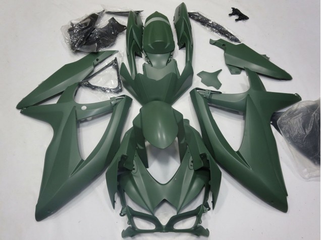 Carenagens Moto Suzuki GSXR 600 / GSXR 750 2008-2010 - Verde Exército