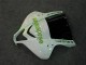 Carenagem Moto Honda CBR600RR 2007-2008 - Branco Verde Preto Brilhante Hannspree
