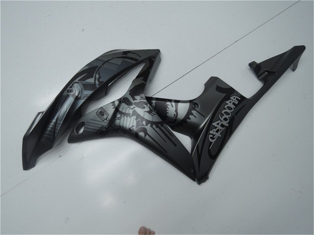 Carenagens Moto Honda CBR600RR 2007-2008 - Preto Fosco Graffiti