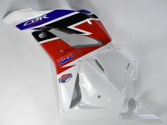 Kits Carenagem Moto Honda CBR600RR 2009-2012 - Branco Vermelho Azul