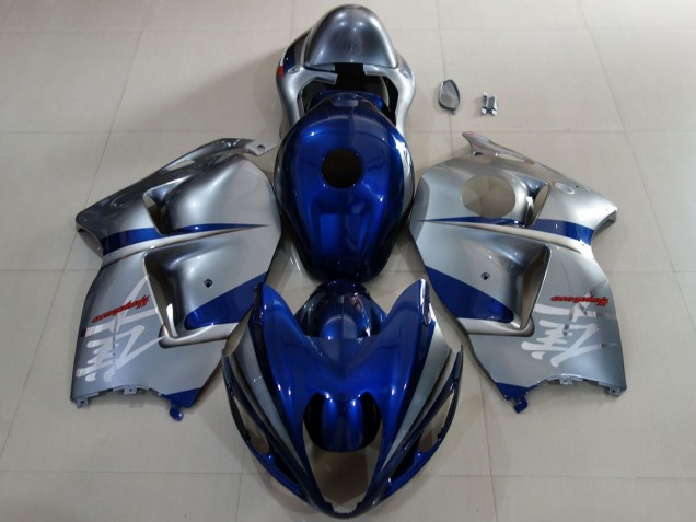 Carenagens Moto Suzuki GSXR 1300 1996-2007 - Azul Profundo Prata