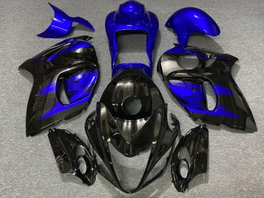 Carenagens Moto Suzuki GSXR 1300 2008-2020 - Preto Brilhante Azul Profundo