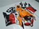 Kit Carenagem Moto Completa Honda CBR600RR 2009-2012 - Laranja Branco Vermelho Preto Brilhante Repsol