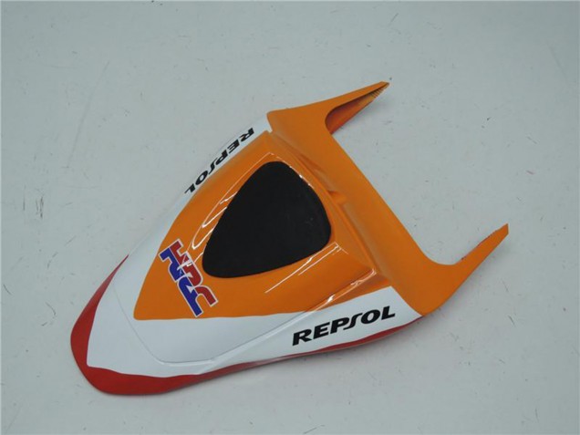 Kit Carenagem Moto Completa Honda CBR600RR 2009-2012 - Laranja Branco Vermelho Preto Brilhante Repsol