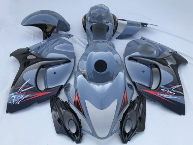 Carenagens Moto Suzuki GSXR 1300 2008-2020 - Nardo Cinzento Preto Vermelho