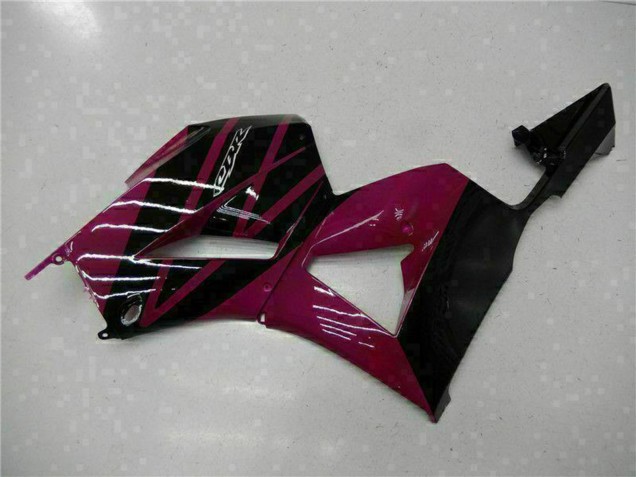 Carenagens Moto Honda CBR600RR 2013-2023 - Roxo Preto Brilhante