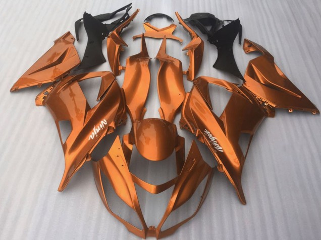 Carenagens Moto Kawasaki ZX10R 2016-2020 - Laranja Escuro