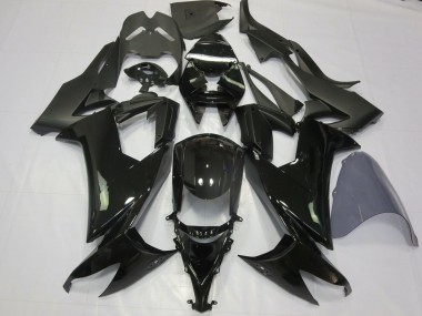 Carenagens Moto Kawasaki ZX10R 2008-2010 - Preto Brilhante Preto Fosco