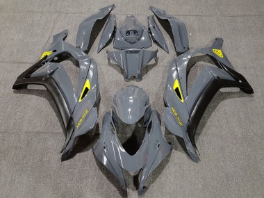 Carenagens Moto Kawasaki ZX10R 2016-2020 - Nardo Cinzento Preto Amarelo