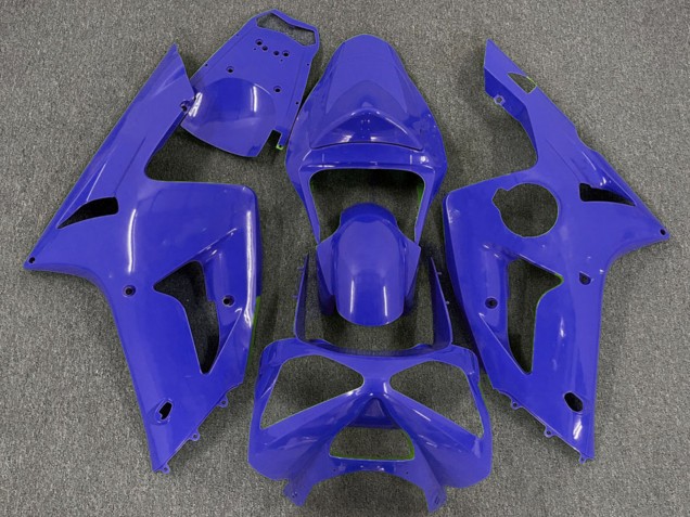 Carenagens Moto Kawasaki ZX6R 2003-2004 - Azul