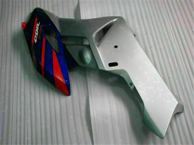 Carenagens Moto Honda CBR1000RR 2004-2005 - Prata Vermelho Azul Preto Listra