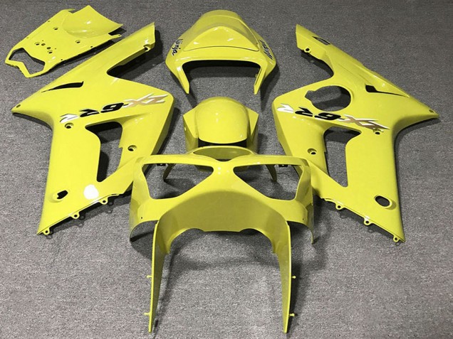 Carenagens Moto Kawasaki ZX6R 2003-2004 - Amarelo