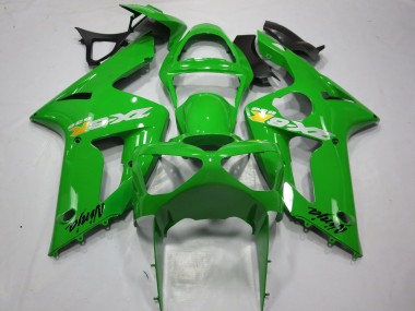 Carenagens Moto Kawasaki ZX6R 2003-2004 - Verde OEM Estilo