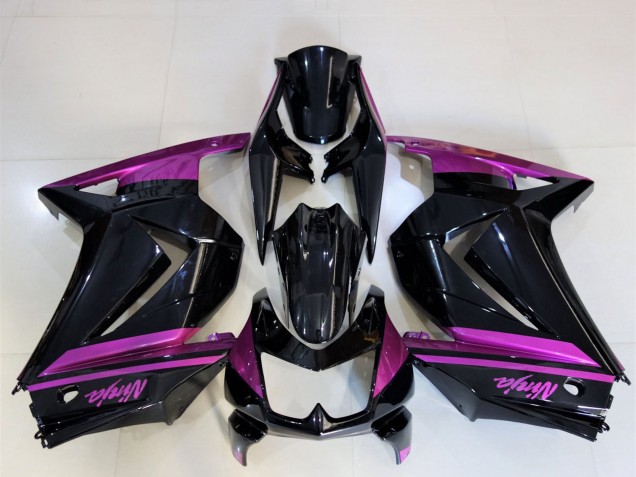Carenagens Moto Kawasaki Ninja 250 2008-2012 - Preto Brilhante Roxo