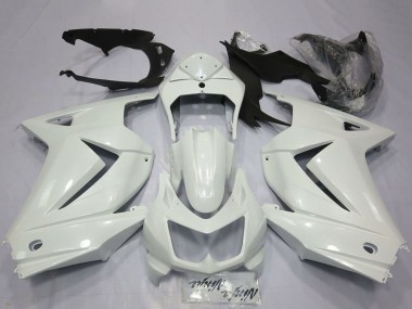 Carenagens Moto Kawasaki Ninja 250 2008-2012 - Branco Brilhante