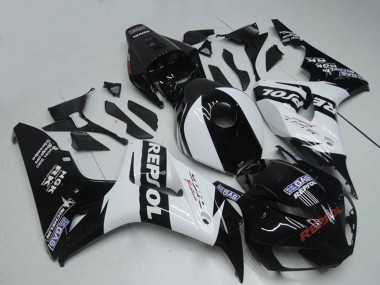 Carenagens Moto Honda CBR1000RR 2004-2005 - Branco Preto Brilhante Repsol