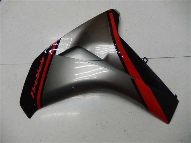 Carenagem Moto Honda CBR1000RR 2008-2011 - Cinzento Vermelho Preto Brilhante