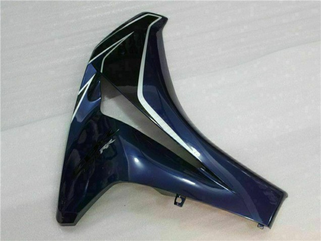Carenagens Moto Honda CBR1000RR 2008-2011 - Azul Escuro Preto Brilhante