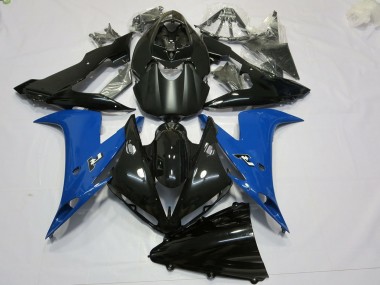 Carenagens Moto Yamaha R1 2004-2006 - Preto Brilhante Preto Fosco Azul