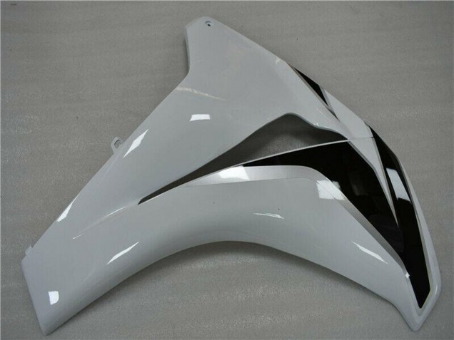 Carenagem Moto Honda CBR1000RR 2008-2011 - Branco Preto Brilhante