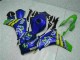 Carenagens Moto Honda CBR1000RR 2008-2011 - Azul Amarelo Verde MoviStar Castrol