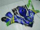 Carenagens Moto Honda CBR1000RR 2008-2011 - Azul Amarelo Verde MoviStar Castrol