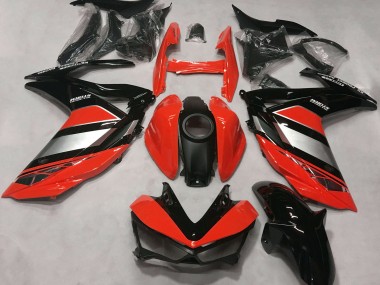 Carenagens Moto Yamaha R3 2015-2018 - Vermelho Prata Preto Brilhante