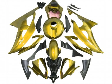 Carenagens Moto Yamaha R6 2008-2016 - Amarelo