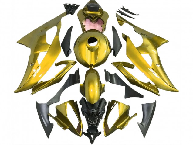 Carenagens Moto Yamaha R6 2008-2016 - Amarelo