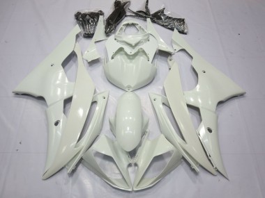 Carenagens Moto Yamaha R6 2008-2016 - Branco Pérola