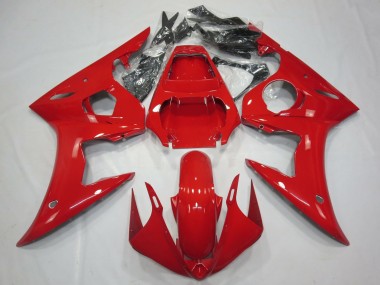 Carenagens Moto Yamaha R6 2003-2004 - Vermelho Brilhante