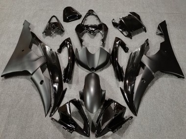 Carenagens Moto Yamaha R6 2008-2016 - Preto Brilhante Preto Fosco