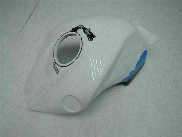 Carenagem Moto Honda CBR1000RR 2008-2011 - Branco Azul Preto Brilhante