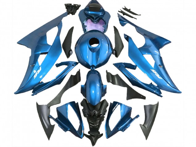Carenagens Moto Yamaha R6 2008-2016 - Azul Celeste