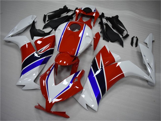 Carenagem Moto Honda CBR1000RR 2012-2016 - Branco Vermelho Azul