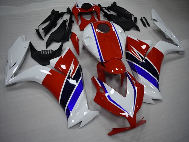 Carenagem Moto Honda CBR1000RR 2012-2016 - Branco Vermelho Azul