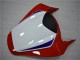 Carenagem Moto Honda CBR1000RR 2012-2016 - Branco Vermelho Azul