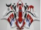 Carenagem Moto Honda CBR1000RR 2012-2016 - Branco Vermelho Azul