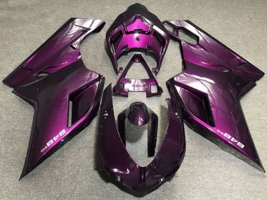 Carenagens Moto Ducati 848 2007-2014 - Roxo