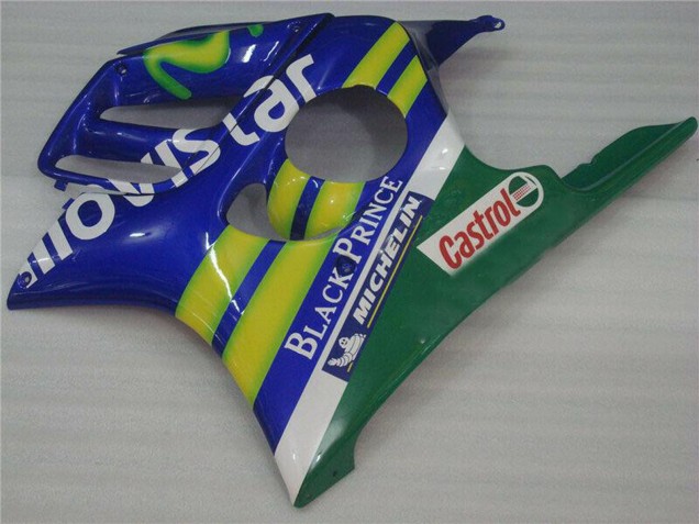 Carenagens Moto Honda CBR600 F3 1995-1996 - Azul Verde Amarelo MoviStar Vermelho Castrol
