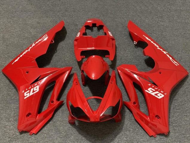 Carenagens Moto Triumph Daytona 675 2006-2008 - Vermelho