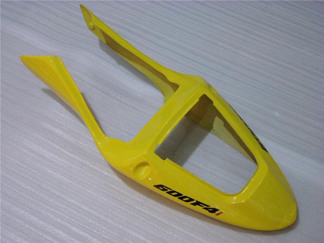Carenagem Moto Honda CBR600 F4i 2001-2003 - Amarelo Preto Brilhante