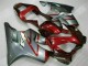 Kits Carenagem Moto Honda CBR600 F4i 2001-2003 - Prata Vermelho