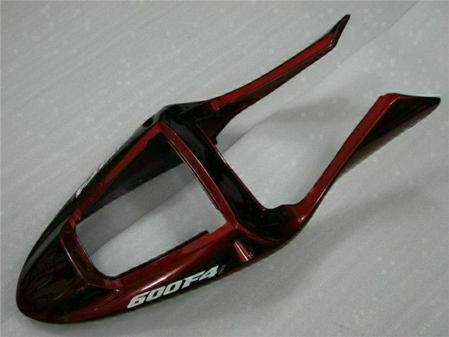 Kits Carenagem Moto Honda CBR600 F4i 2001-2003 - Prata Vermelho