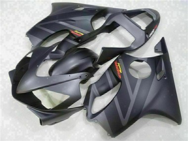Carenagem Moto Honda CBR600 F4i 2001-2003 - Preto Fosco Cinzento
